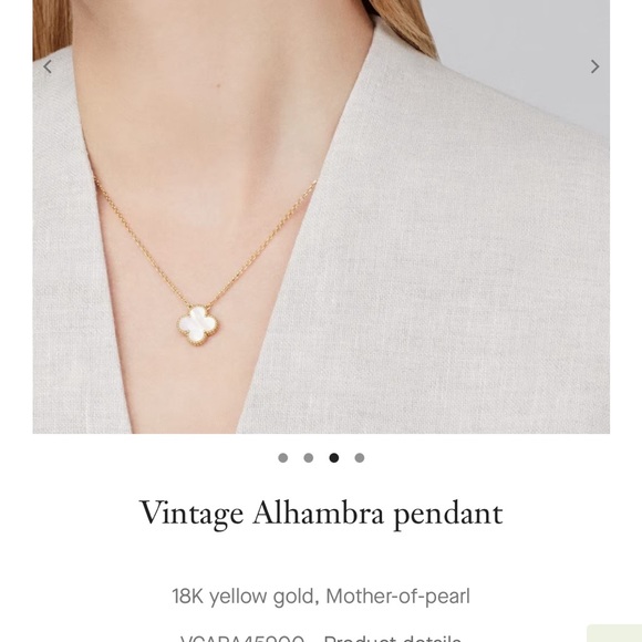 Van Cleef & Arpels Vintage Alhambra pendant - Picture 6 of 9